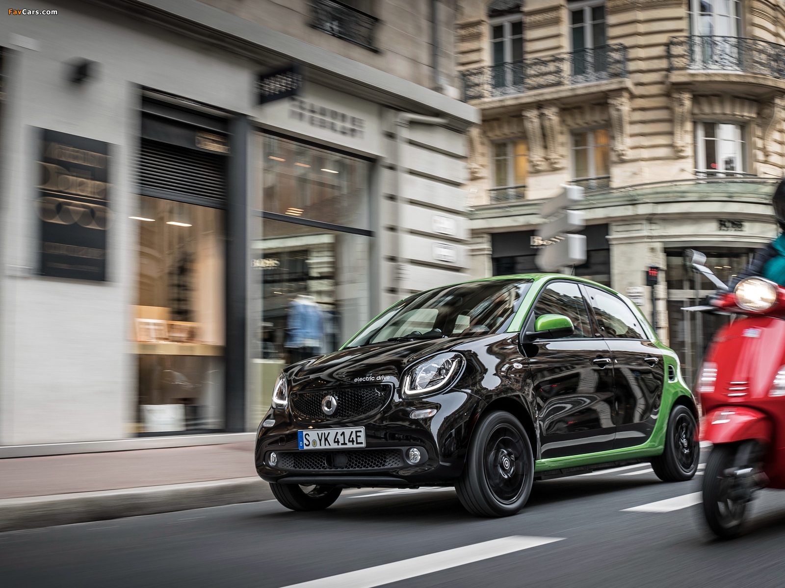 Smart ForFour prime electric drive (W453) 2017 pictures (1600 x 1200)