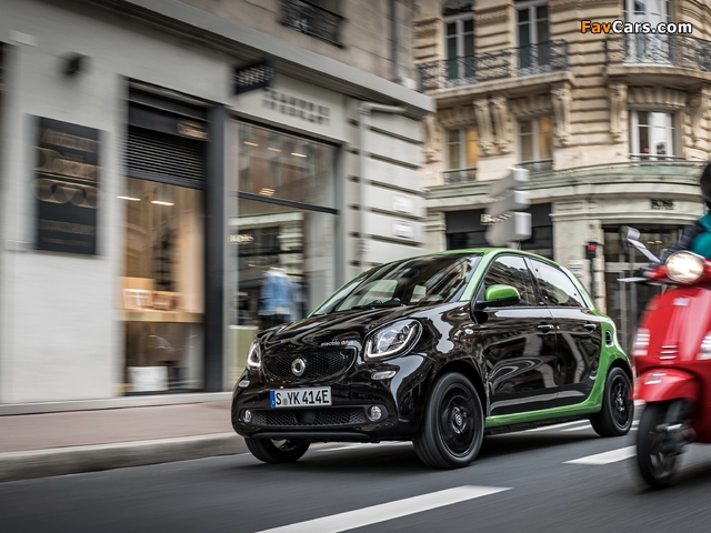 Smart ForFour prime electric drive (W453) 2017 pictures (640 x 480)