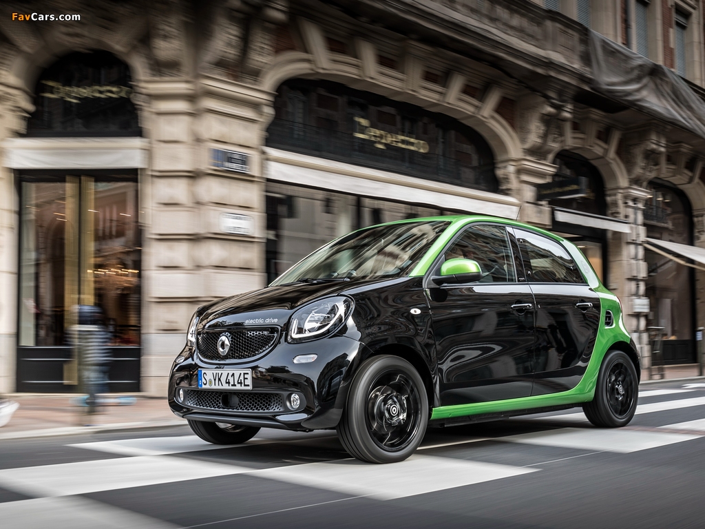Smart ForFour prime electric drive (W453) 2017 wallpapers (1024 x 768)