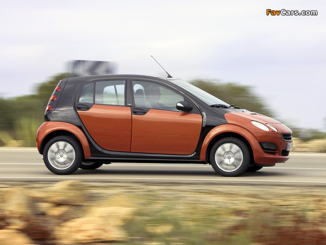 Smart ForFour 2004–06 wallpapers (640 x 480)