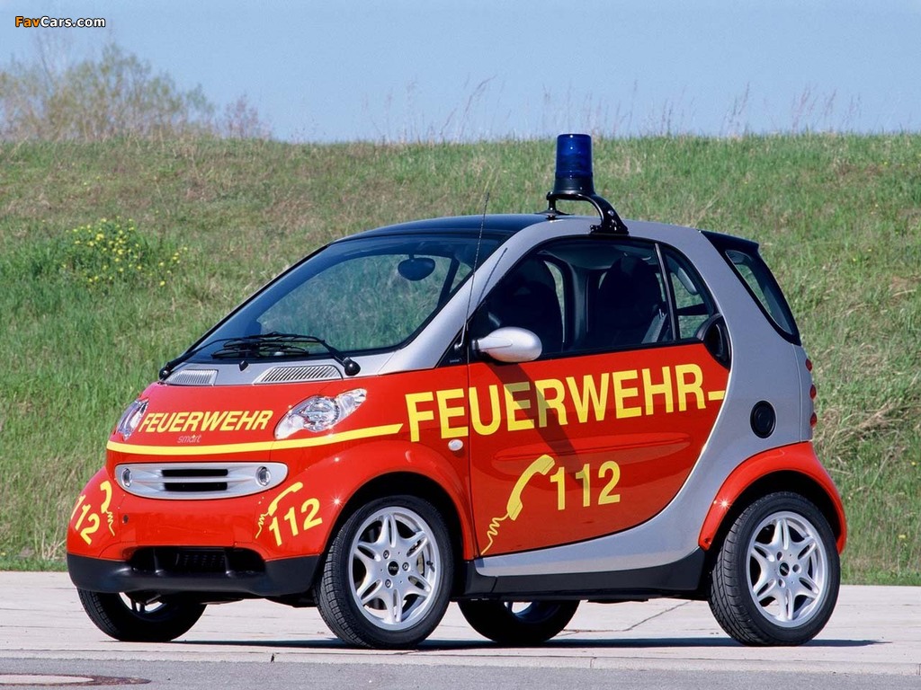 Photos of Smart ForTwo Feuerwehr 2004–07 (1024 x 768)