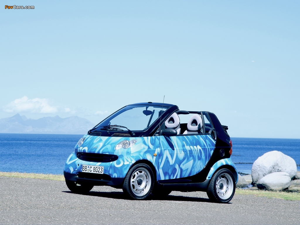Smart City Cabrio 2000–04 wallpapers (1024 x 768)