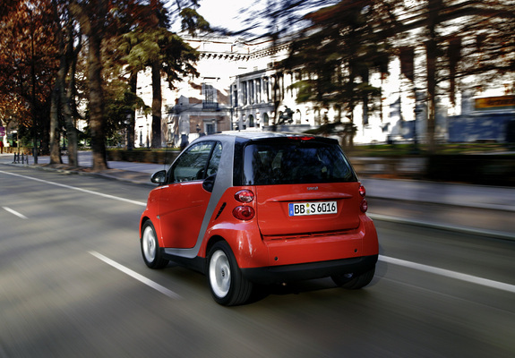 Smart ForTwo Passion Coupe 2007–10 photos