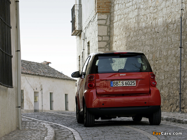 Smart ForTwo Passion Coupe 2007–10 pictures (640 x 480)