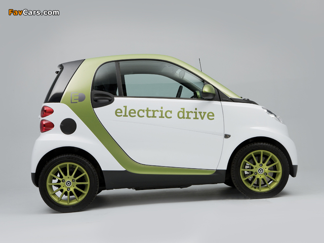 Smart ForTwo Electric Drive UK-spec 2009–11 photos (640 x 480)