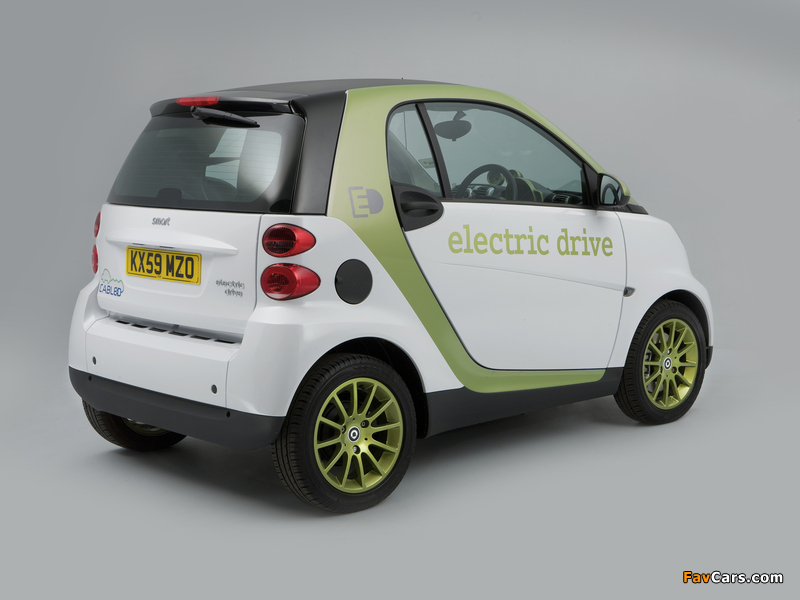 Smart ForTwo Electric Drive UK-spec 2009–11 pictures (800 x 600)