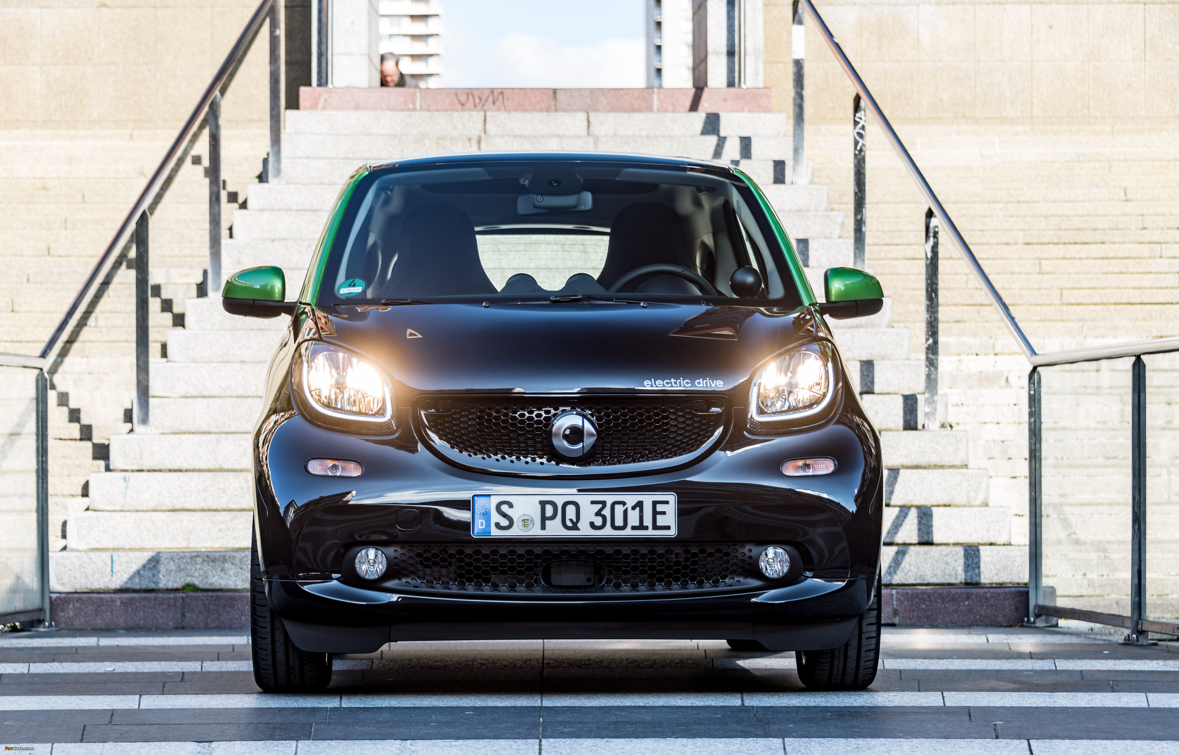Smart ForTwo prime coupé electric drive (C453) 2017 wallpapers (4096 x 2625)