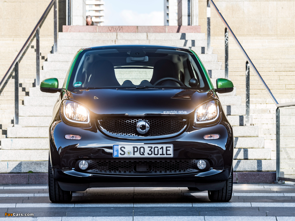 Smart ForTwo prime coupé electric drive (C453) 2017 wallpapers (1024 x 768)