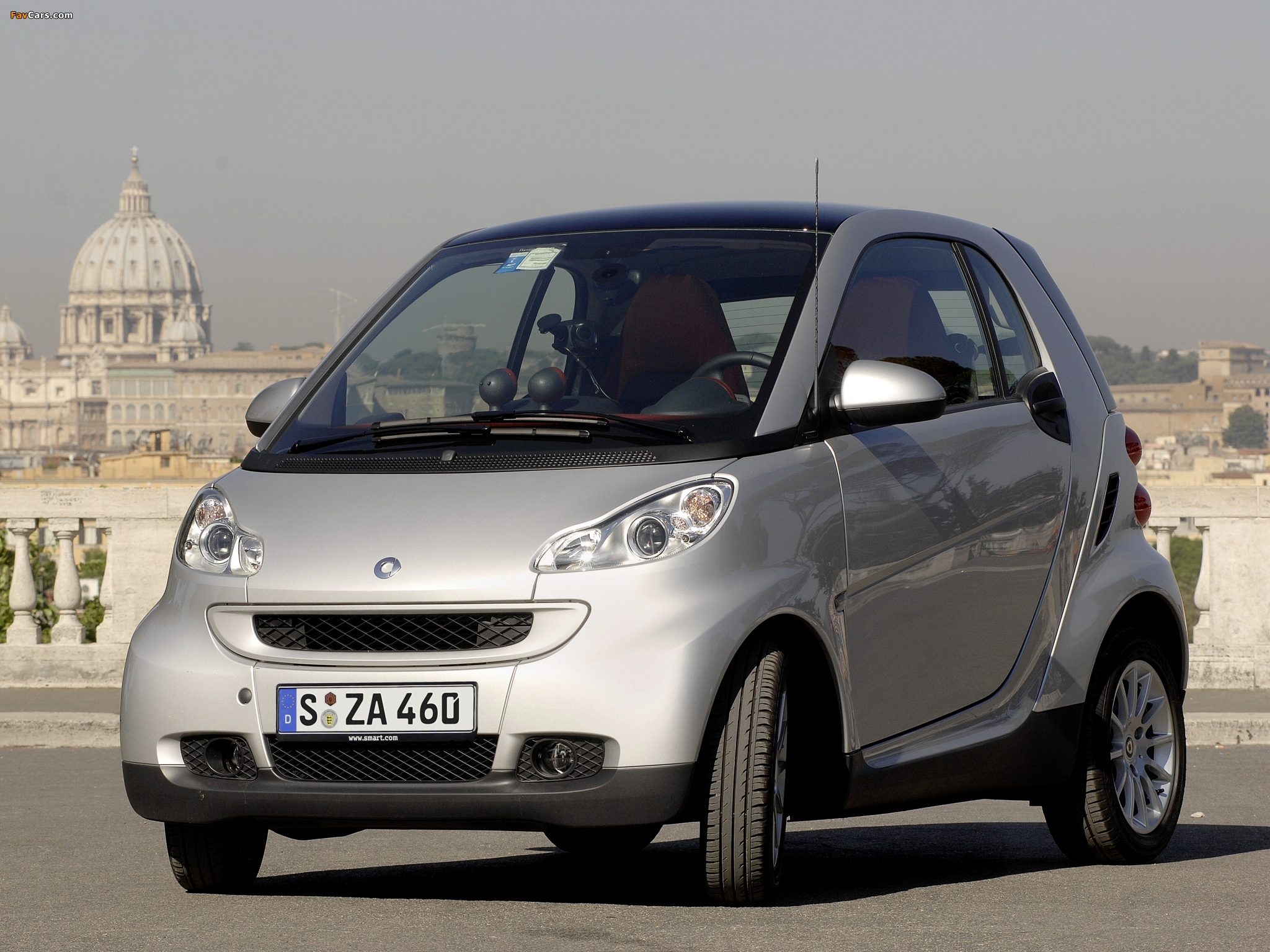 Smart ForTwo Passion Coupe 2007–10 wallpapers (2048 x 1536)