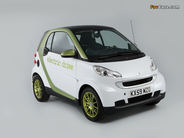 Smart ForTwo Electric Drive UK-spec 2009–11 wallpapers (640 x 480)