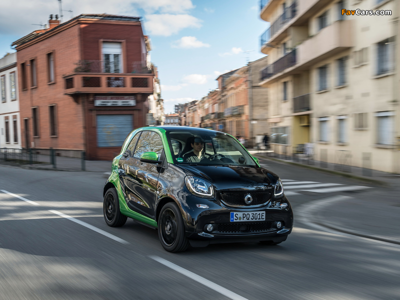 Smart ForTwo prime coupé electric drive (C453) 2017 wallpapers (800 x 600)