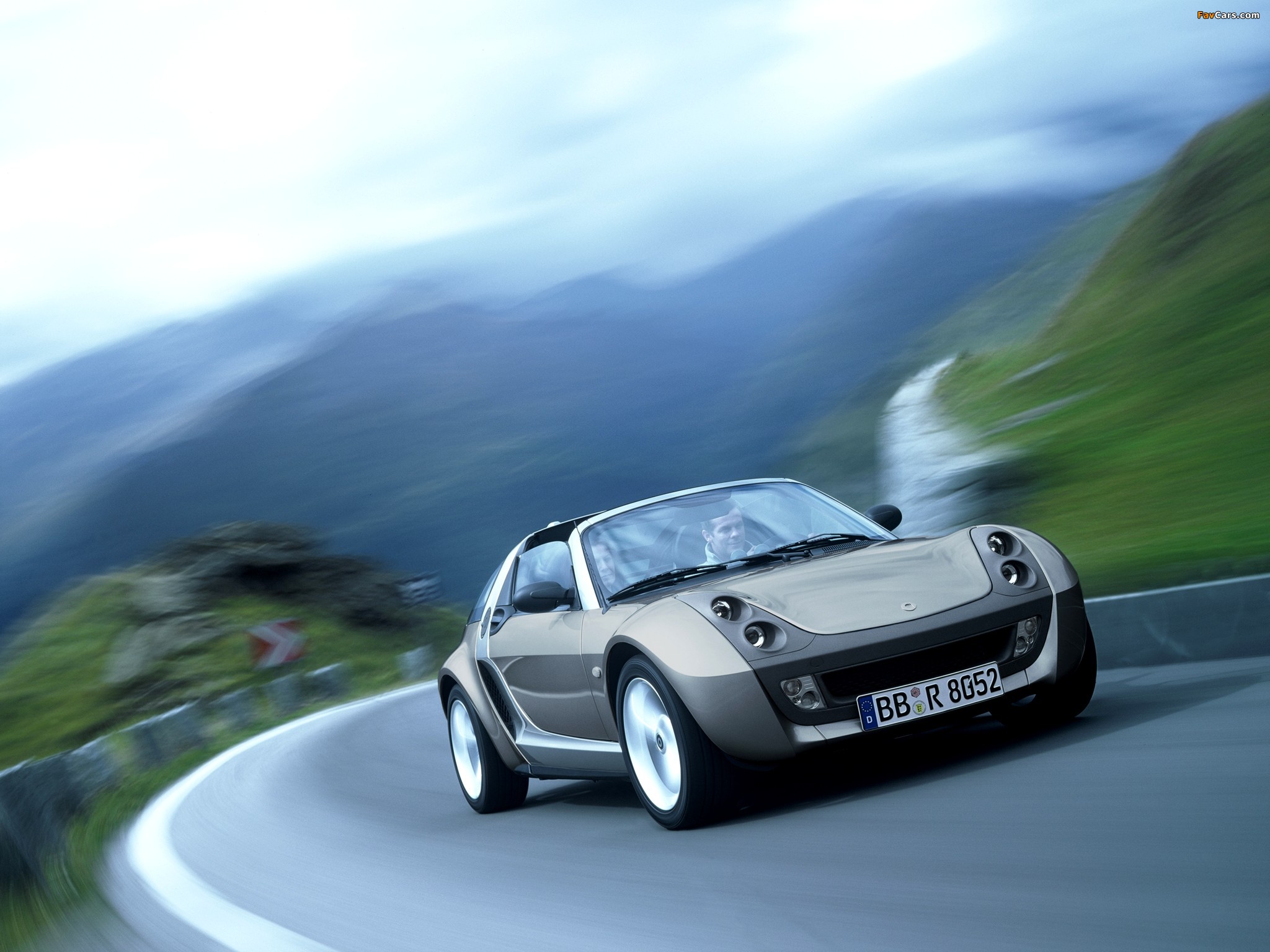 Smart Roadster Coupe 2003–05 wallpapers (2048 x 1536)