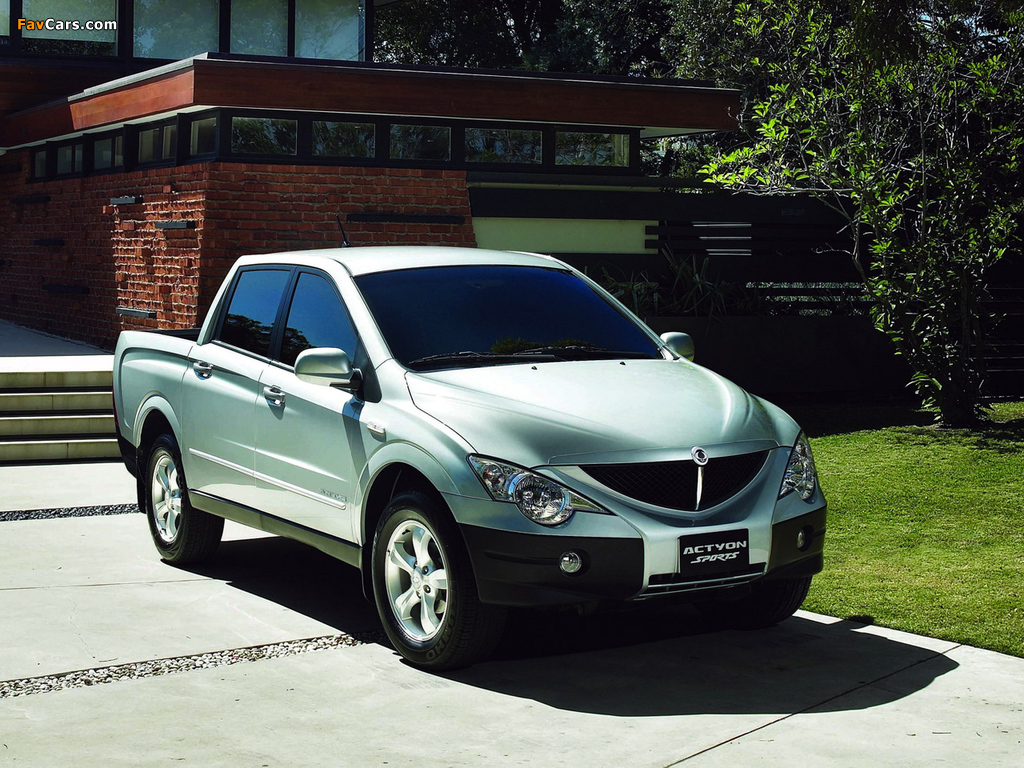 Images of SsangYong Actyon Sports 2006 (1024 x 768)