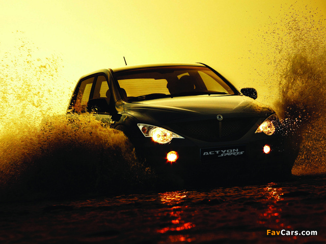 SsangYong Actyon Sports 2006 wallpapers (640 x 480)