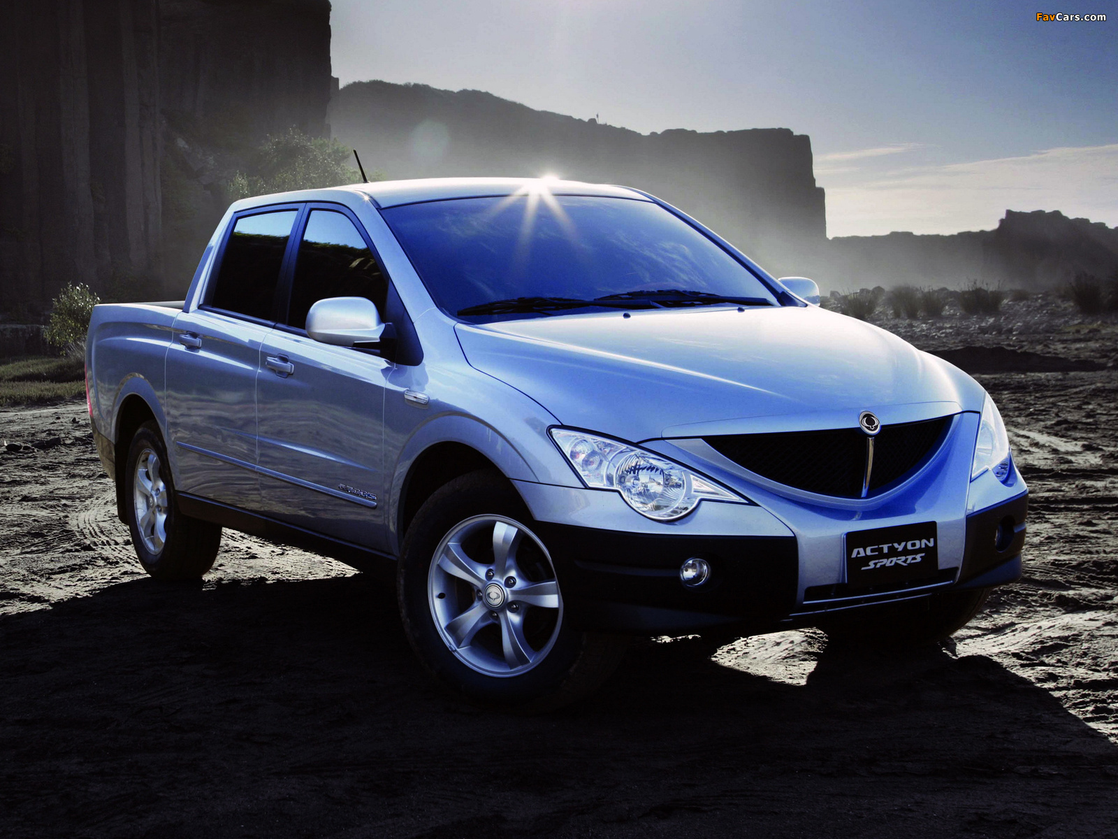 SsangYong Actyon Sports 2006 wallpapers (1600 x 1200)