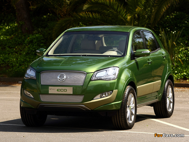 SsangYong C200 Eco Hybrid Concept 2009 wallpapers (640 x 480)