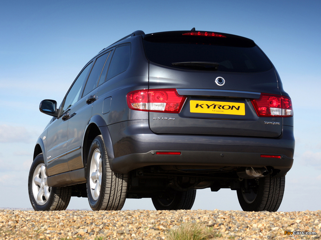 Pictures of SsangYong Kyron UK-spec 2007 (1024 x 768)