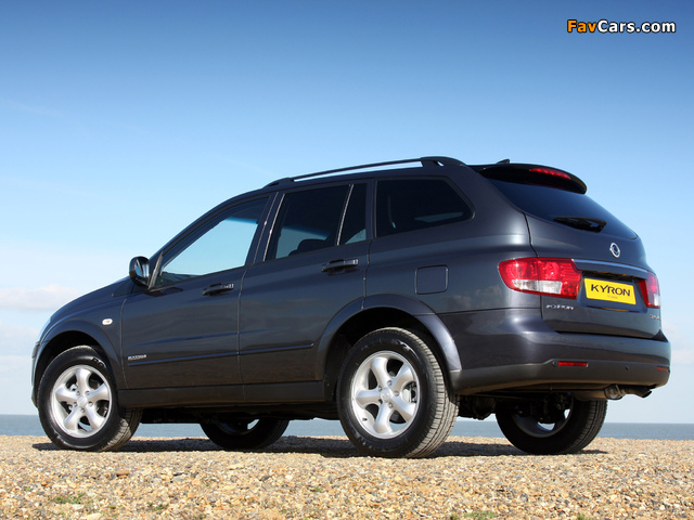 SsangYong Kyron UK-spec 2007 pictures (640 x 480)