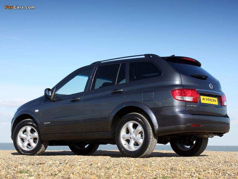 SsangYong Kyron UK-spec 2007 pictures (800 x 600)