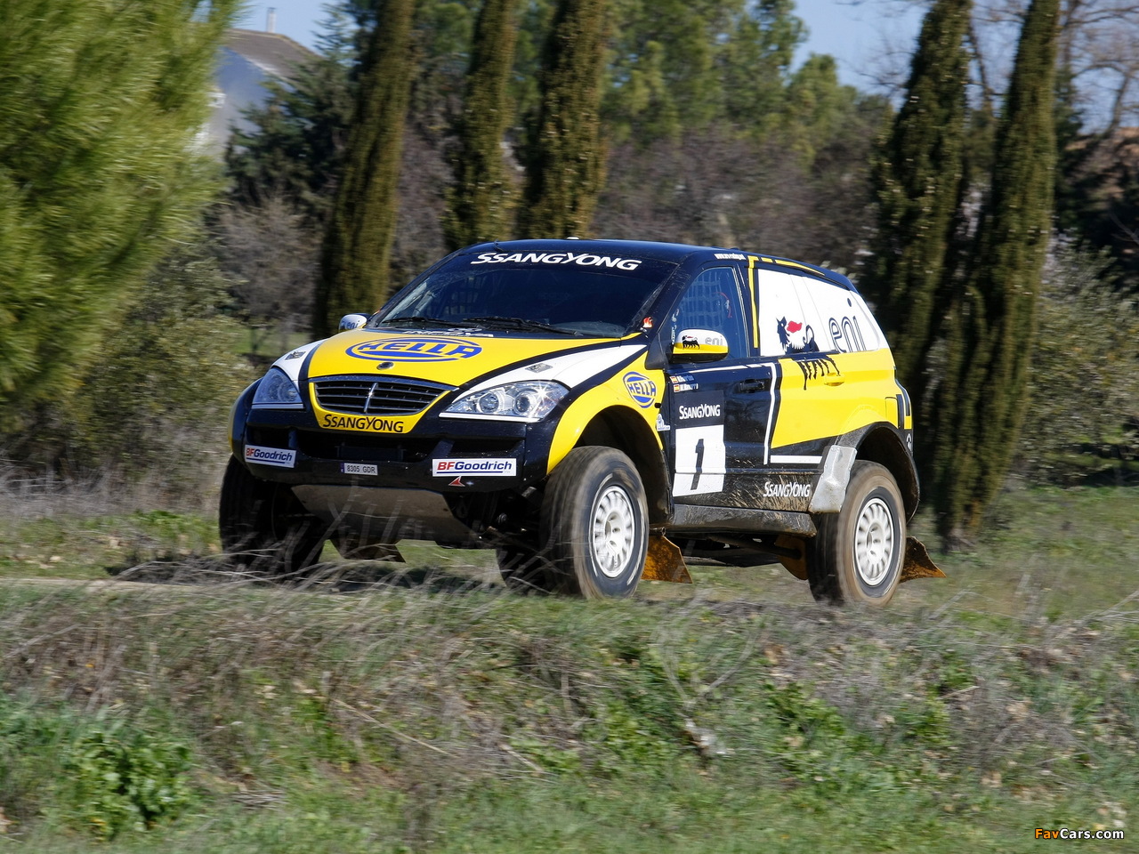 SsangYong Kyron Rally 2009 wallpapers (1280 x 960)