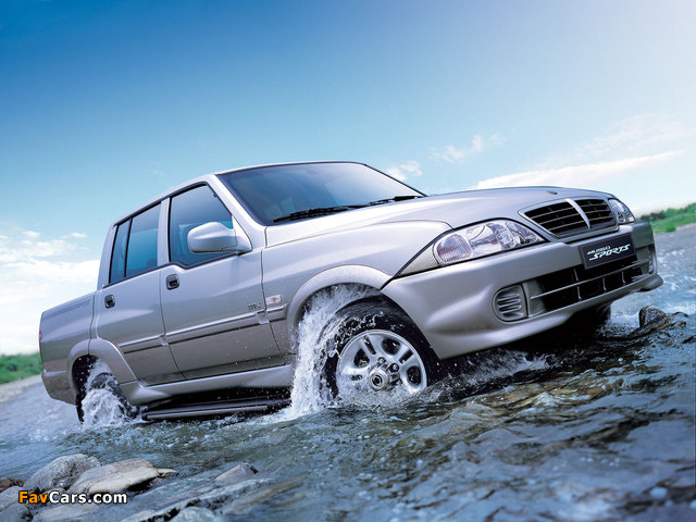 Images of SsangYong Musso Sports 2002–06 (640 x 480)
