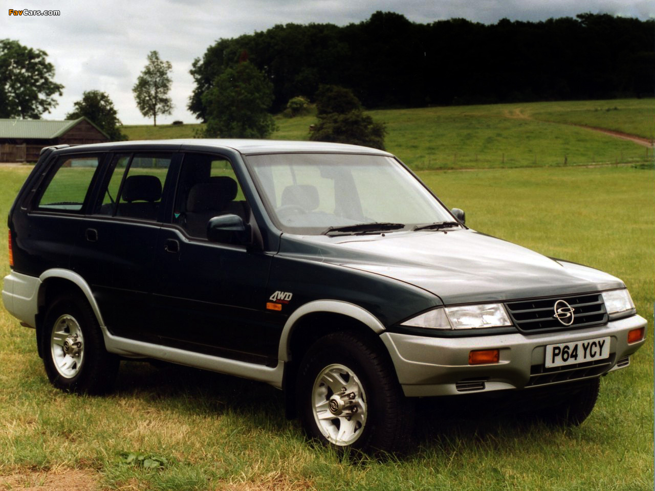 Photos of SsangYong Musso UK-spec 1993–98 (1280 x 960)