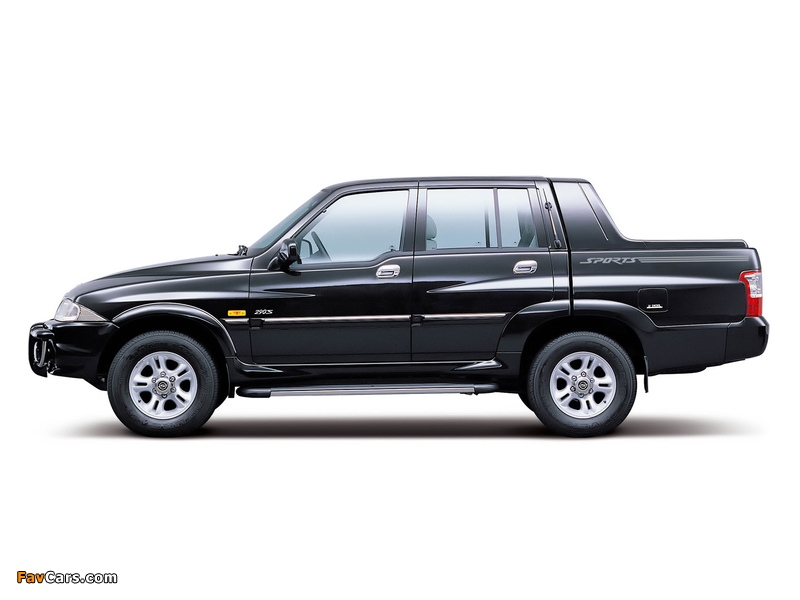 Pictures of SsangYong Musso Sports 2002–06 (800 x 600)
