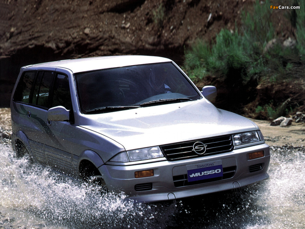 SsangYong Musso 1993–98 images (1024 x 768)