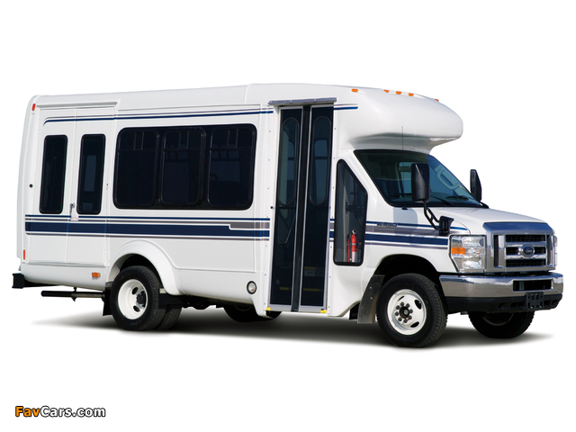 StarTrans Candidate based on Ford E-350 2008 wallpapers (640 x 480)