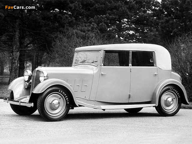 Steyr 430 abriolet 1933– wallpapers (640 x 480)