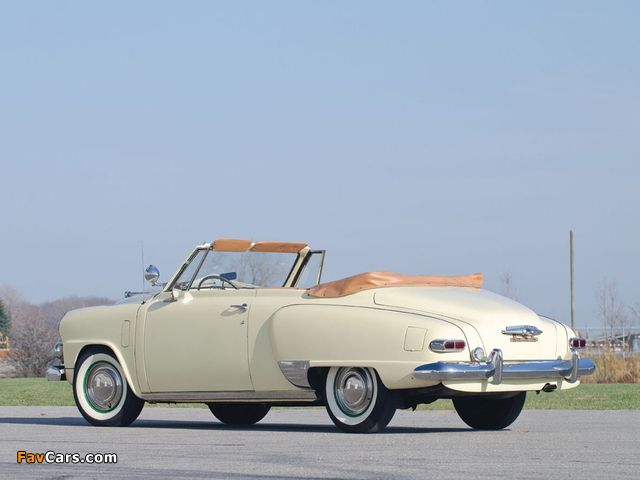 Studebaker Champion Regal Deluxe Convertible 1949 images (640 x 480)