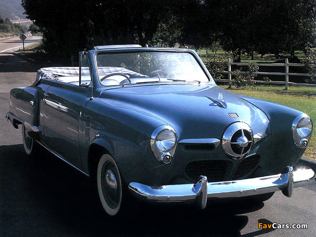 Studebaker Champion Convertible 1950 pictures (640 x 480)