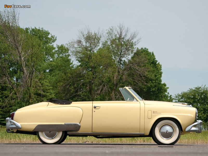 Studebaker Commander State Convertible 1951 pictures (800 x 600)