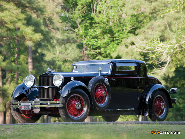 Stutz Model M Supercharged Lancefield Coupe 1929–30 photos (640 x 480)