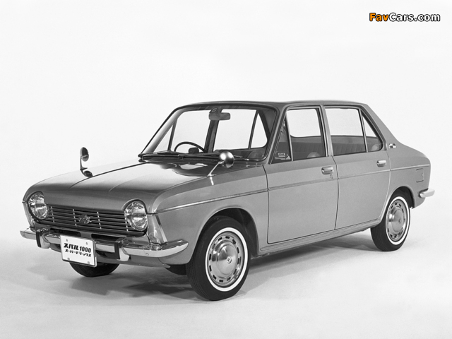 Subaru 1000 4-door Sedan 1965–69 wallpapers (640 x 480)