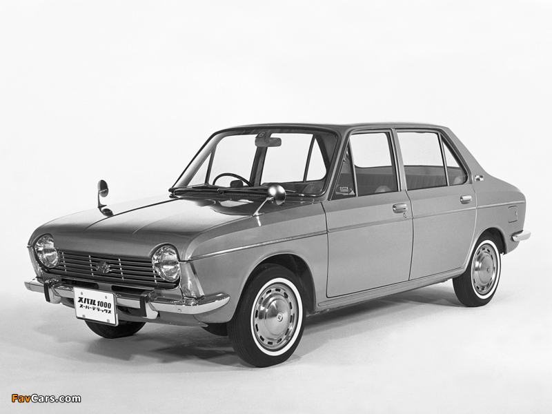 Subaru 1000 4-door Sedan 1965–69 wallpapers (800 x 600)
