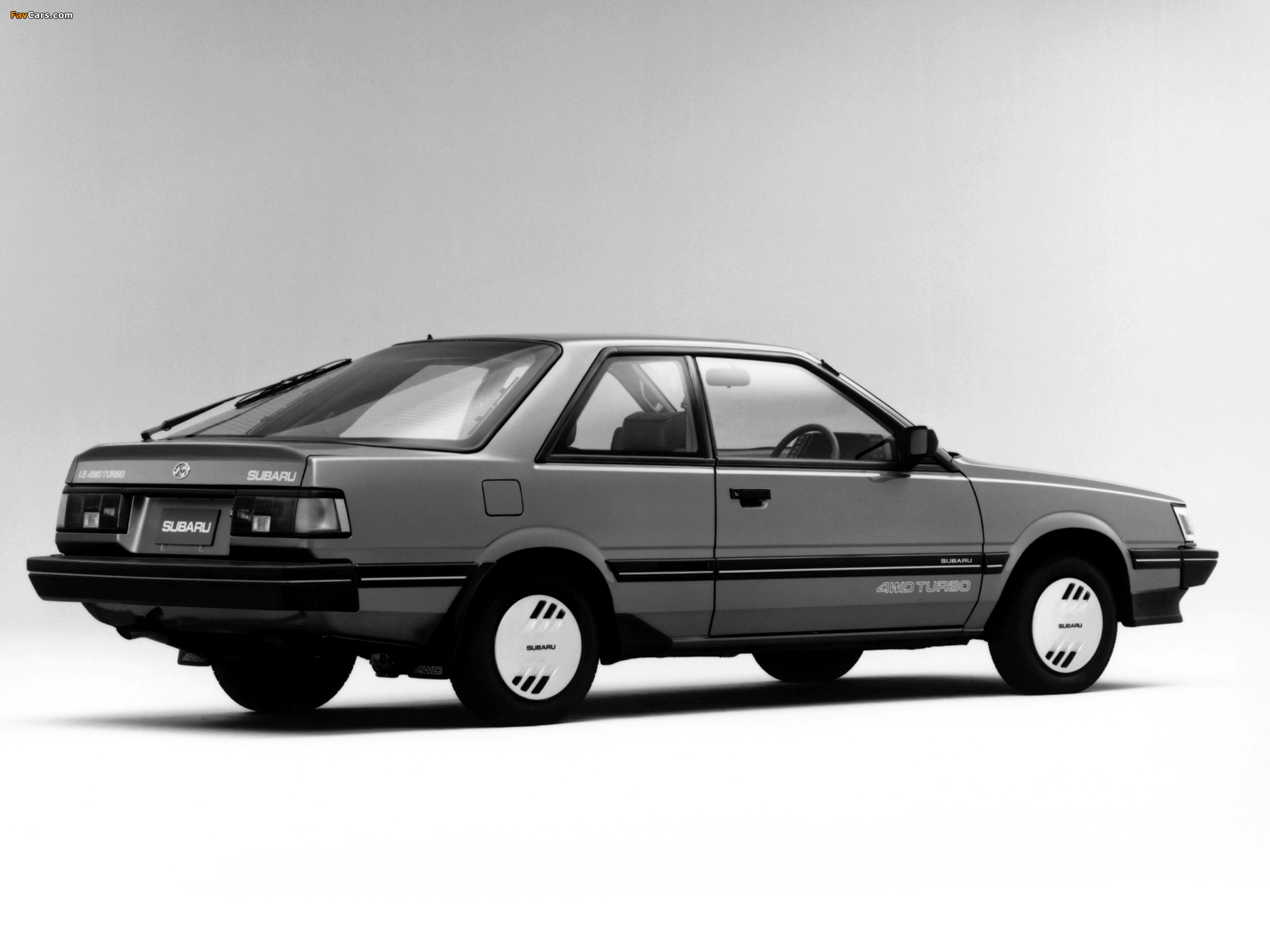 Subaru 1800 Coupe 4WD Turbo UK-spec (AG) 1987–89 photos (2048 x 1536)