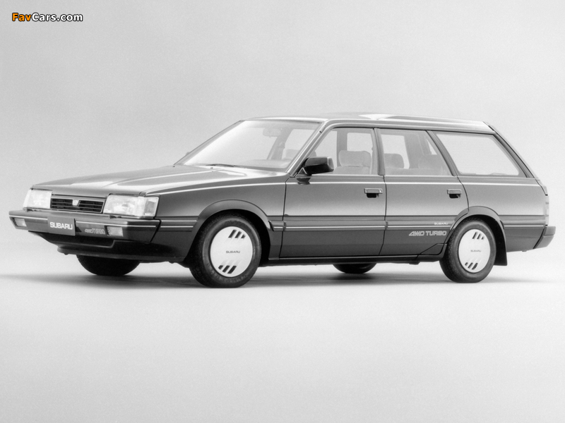 Subaru 1800 Super Station 4WD Turbo (AL) 1987–89 wallpapers (800 x 600)
