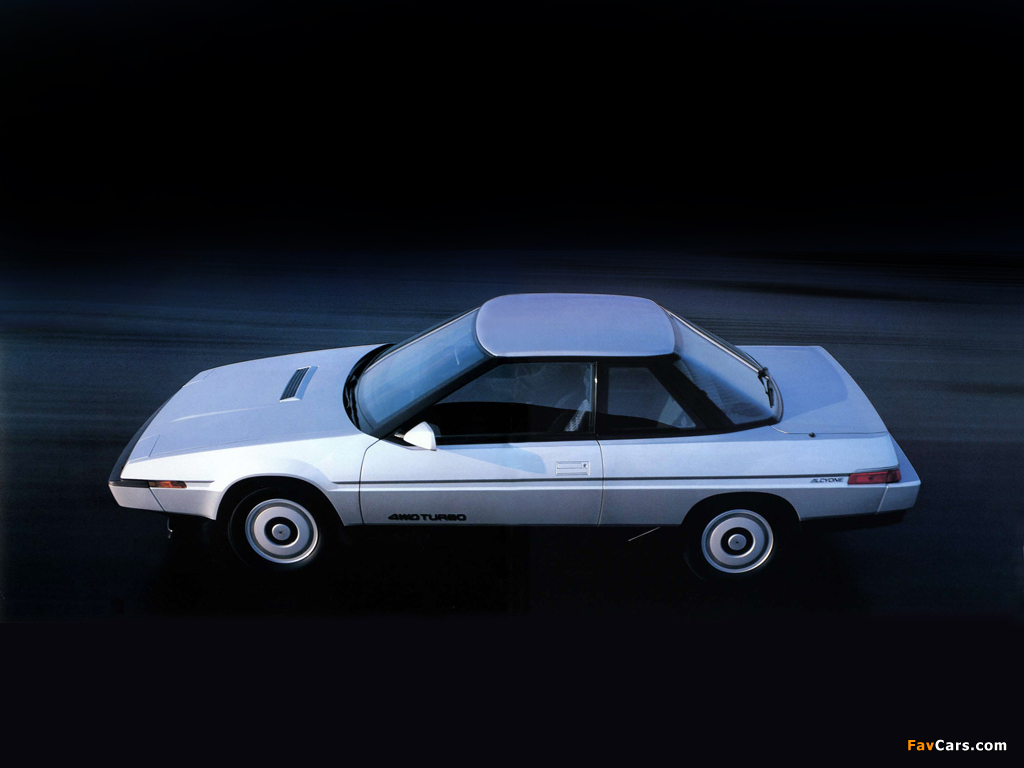 Subaru Alcyone (AX) 1985–91 wallpapers (1024 x 768)