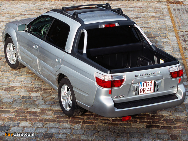 Images of Subaru Baja DE-spec 2003 (640 x 480)