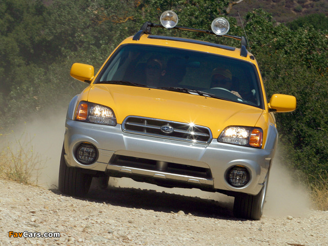 Pictures of Subaru Baja 2002–06 (640 x 480)