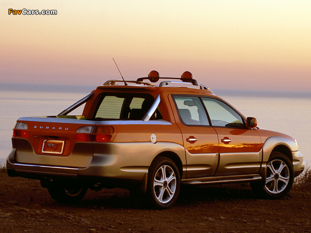 Subaru ST-X Concept 2000 wallpapers (640 x 480)