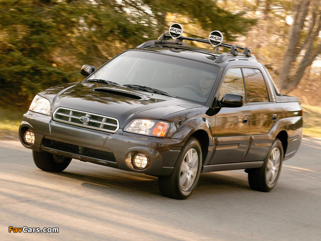 Subaru Baja 2002–06 images (640 x 480)