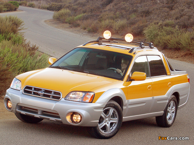 Subaru Baja 2002–06 photos (640 x 480)