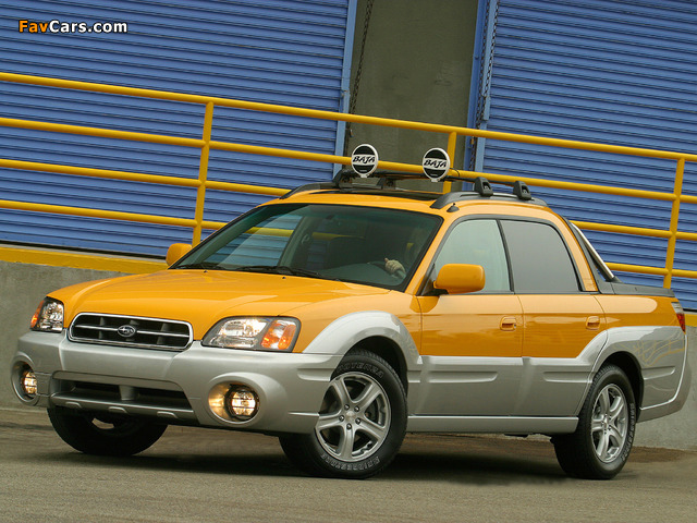 Subaru Baja 2002–06 wallpapers (640 x 480)