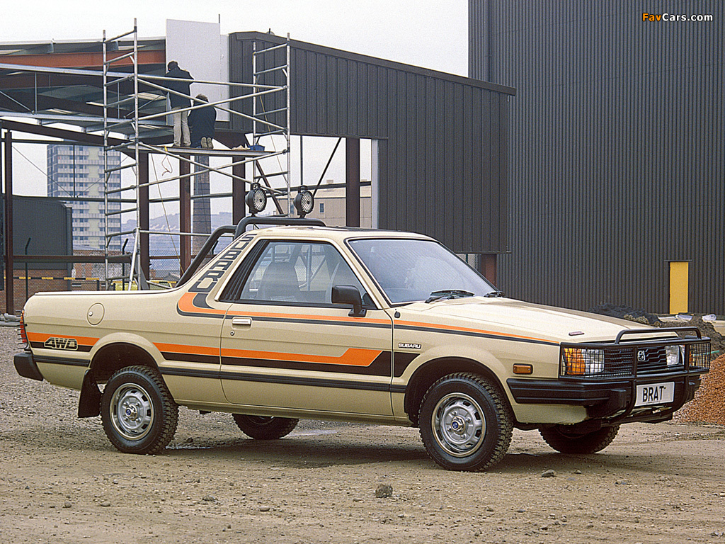 Photos of Subaru BRAT 1981–93 (1024 x 768)