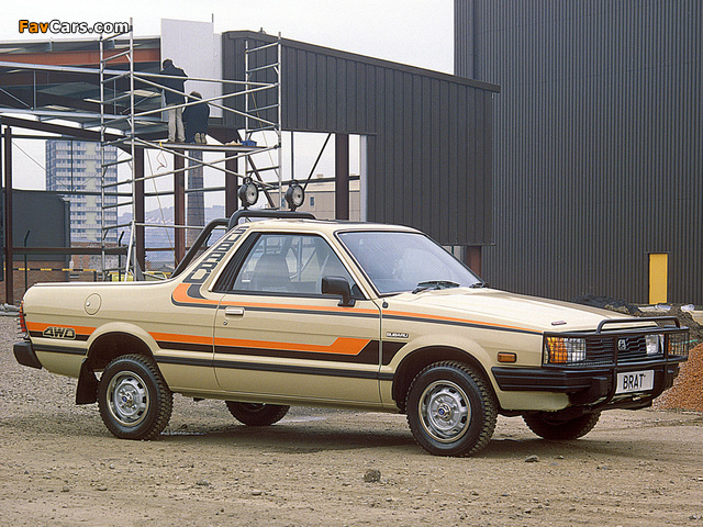 Photos of Subaru BRAT 1981–93 (640 x 480)