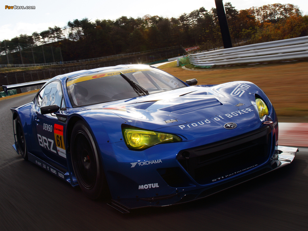 Photos of Subaru BRZ GT300 2012 (1024 x 768)