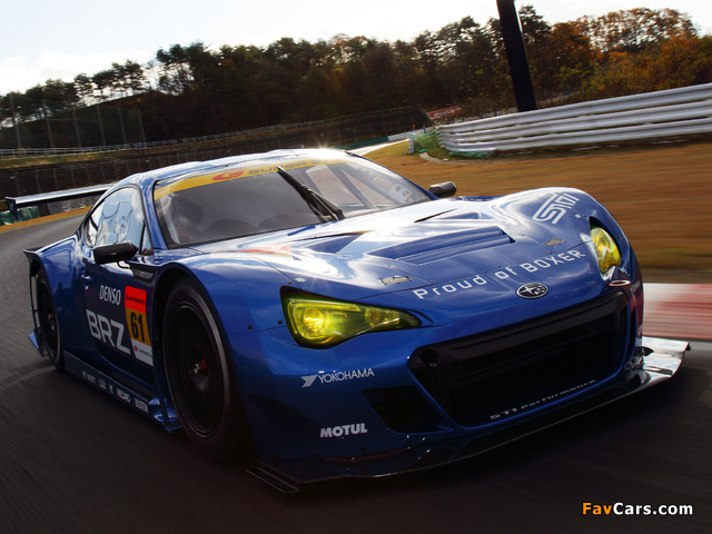 Photos of Subaru BRZ GT300 2012 (640 x 480)