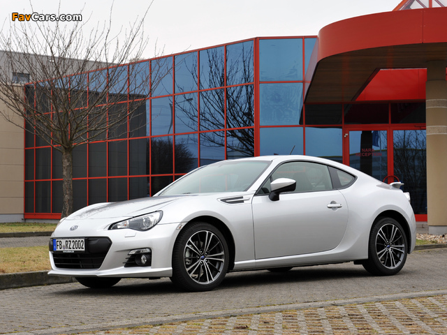 Pictures of Subaru BRZ Aero Package EU-spec (ZC6) 2012 (640 x 480)